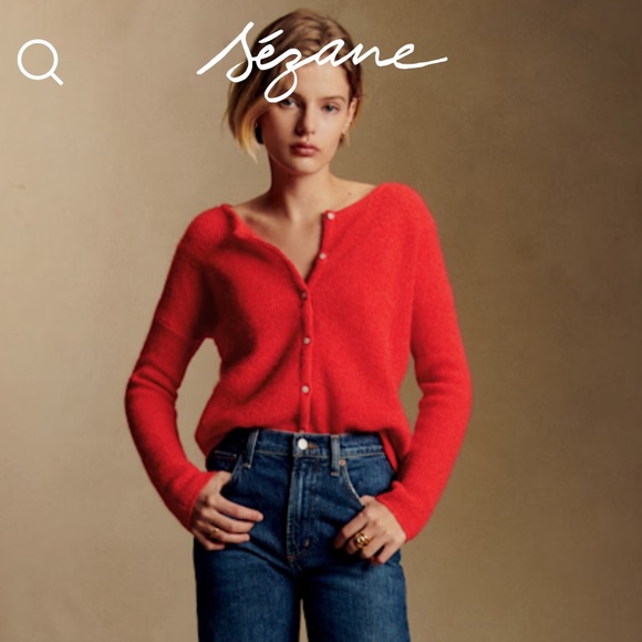 Sezane Gespard Cardigan - Picture 4 of 4